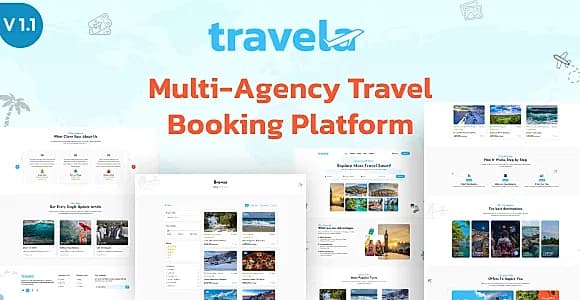 Travela - Multi-agency Travel Booking Platform