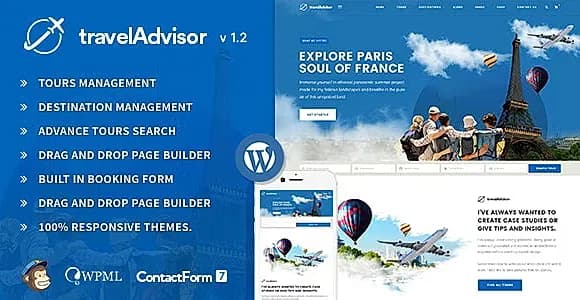 TravelAdvisor WordPress Theme