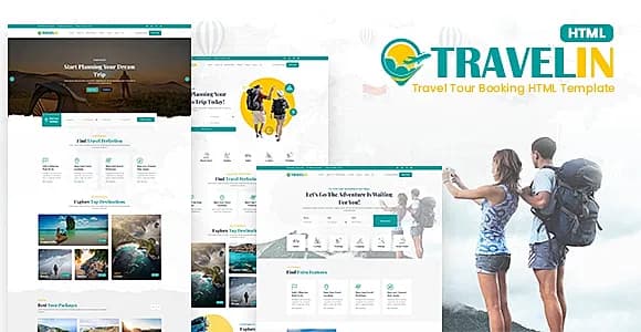 Travelin - Travel Tour Booking HTML Templates