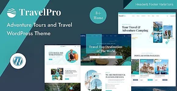 TravelPro WordPress Theme