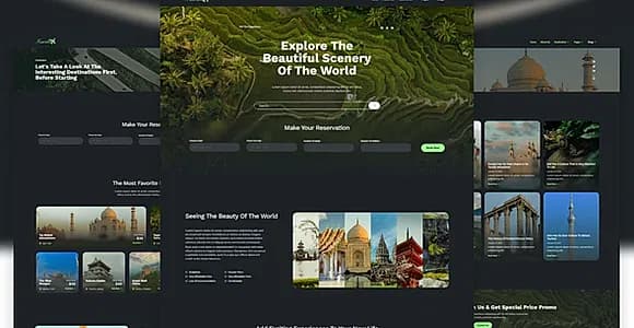 Travilla - Travel & Accommodation Elementor Template Kit