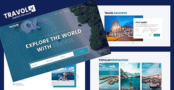 TRAVOL — Travel Agency Template
