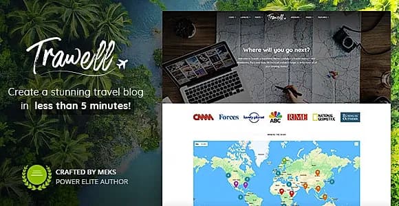Trawell WordPress Theme