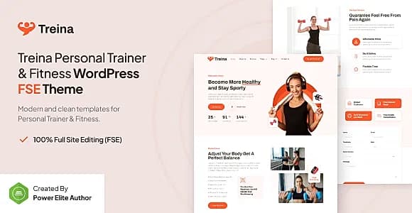 Treina WordPress Theme