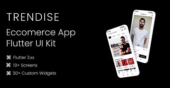 Trendise – Eccomerce Flutter UI Kit