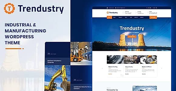 Trendustry WordPress Theme