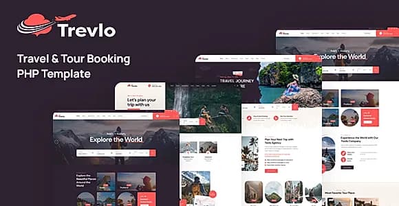 Trevlo - Travel & Tour PHP Template