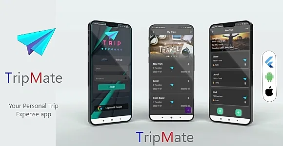 TripMate - A Trip Expense Manager With Flutter