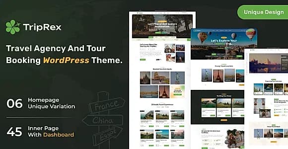 TripRex WordPress Theme