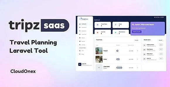 Tripz SaaS Laravel Travel Planning Tool