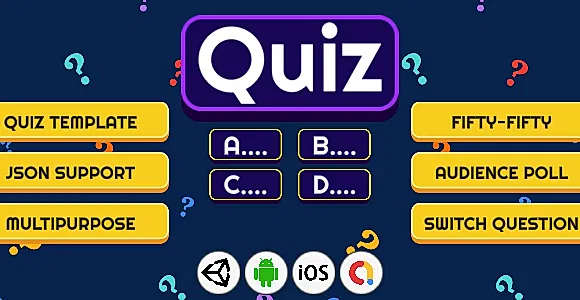 Trivia Quiz - Multipurpose Unity Game Template For Android & iOS