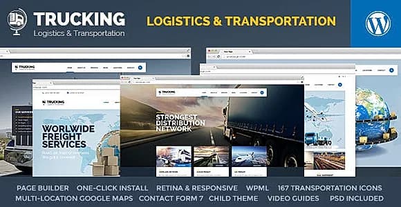 Trucking WordPress Theme