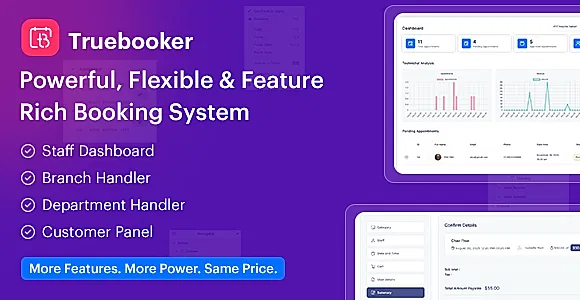 TrueBooker - Appointment Booking WordPress Plugin