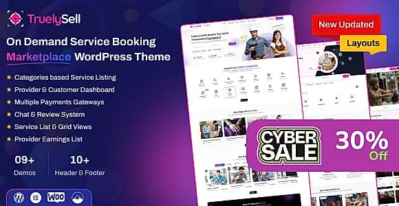 Truelysell WordPress Theme