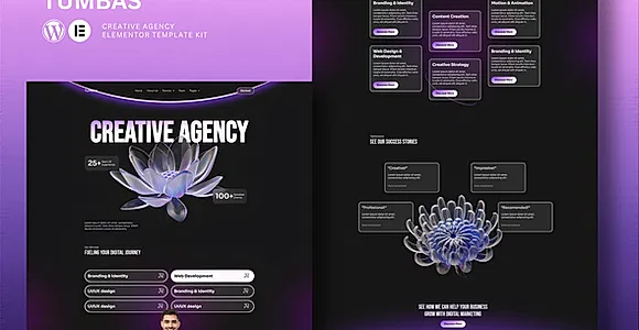 Tumbas - Creative Agency Elementor Template Kit