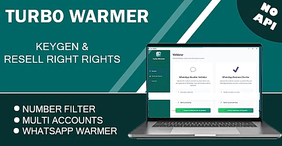 Turbo Warmer  WhatsApp Phone Numbers Filter, Validator & Warmer