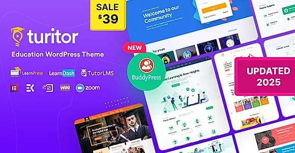 Turitor WordPress Theme
