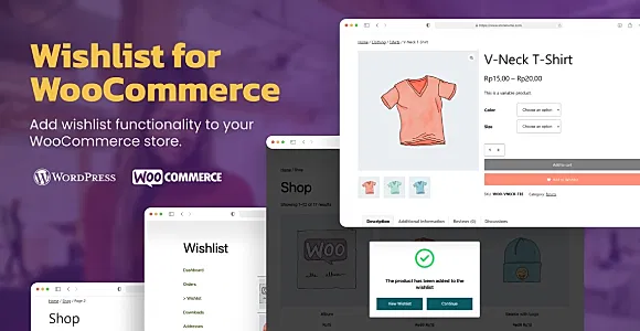 TW Wishlist for WooCommerce WordPress Plugin