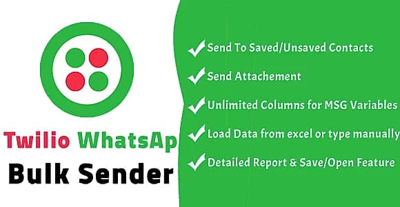 Twilio WhatsApp Bulk Sender
