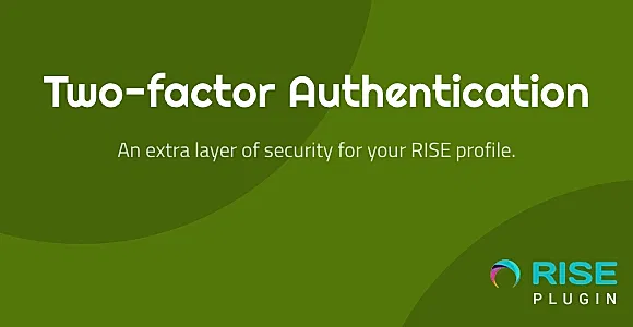 Two-factor Authentication for RISE CRM