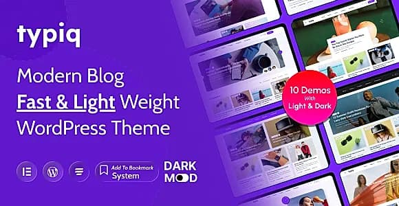 Typiq WordPress Theme