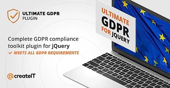 Ultimate GDPR Compliance jQuery Toolkit