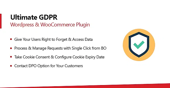 Ultimate GDPR Compliance Plugin for Wordpress & WooCommerce