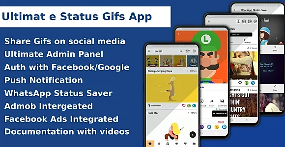 Ultimate Status Gif App
