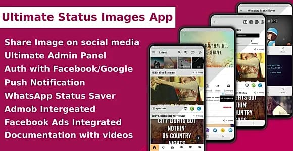 Ultimate Status Image App