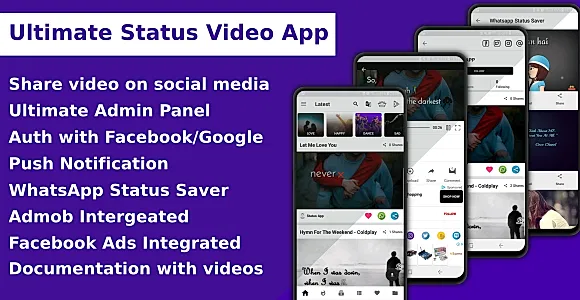 Ultimate Status Video App