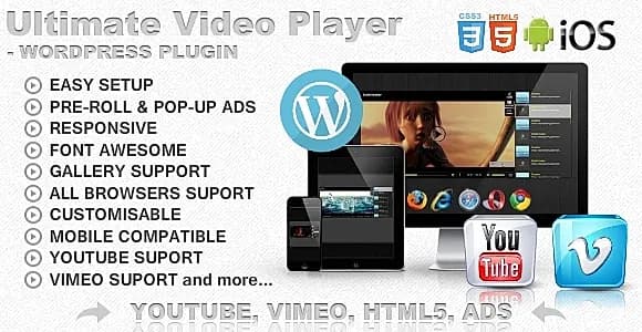 Ultimate Video Player WordPress Plugin