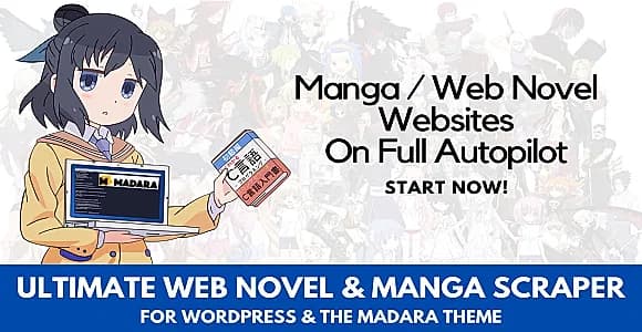 Ultimate Web Novel & Manga Scraper WordPress Plugin