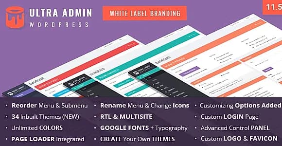 Ultra WordPress Admin WordPress Plugin