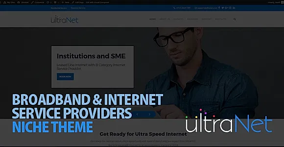 UltraNet WordPress Theme