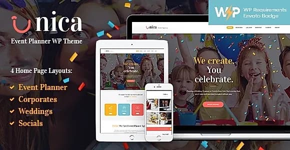 UnicaEvents WordPress Theme