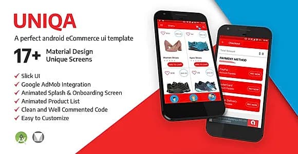 UNIQA E-Commerce: An Android Application Template  for Your Business