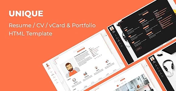 Unique Resume Template