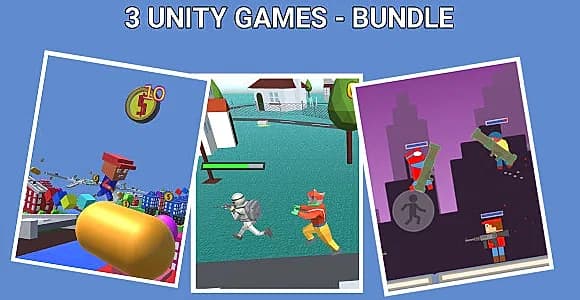 3 Unity Games - Bundle