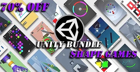 Unity Shape Games Bundle - 70% OFF