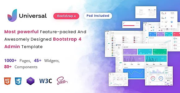 Universal - Multipurpose Bootstrap 5 HTML Admin Dashboard Template