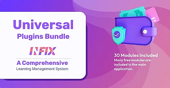 Universal Plugins Bundle for InfixLMS Learning Management