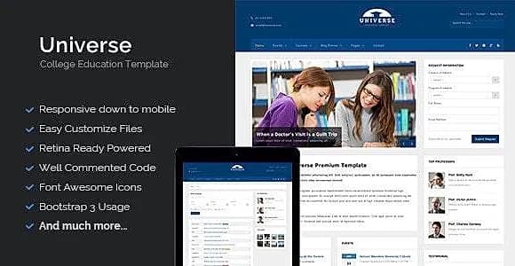 Universe WordPress Theme