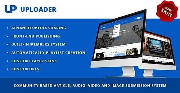 Uploader WordPress Theme