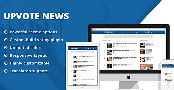 UpVote WordPress Theme