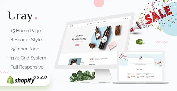 Uray - Fashion, Furniture, Cosmetic & Beauty  Shopify Theme