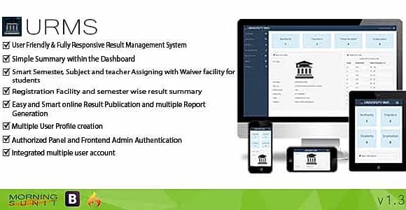 URMS - University Result Management System
