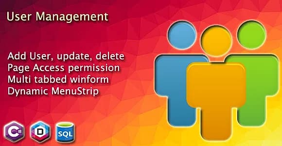 User management and Dynamic MenuStrip with Access privilege in winform