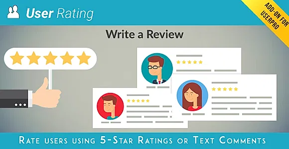 User Rating Add-on for UserPro (3.9.0) WordPress Plugin