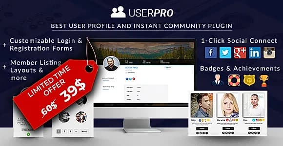 UserPro (5.1.11) WordPress Plugin