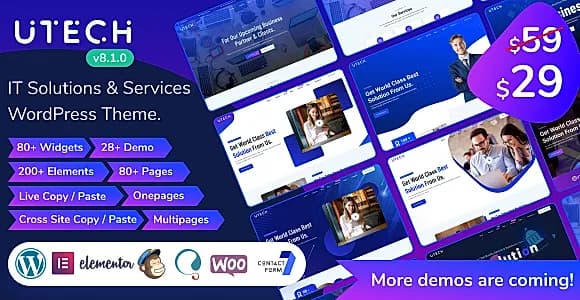uTech WordPress Theme